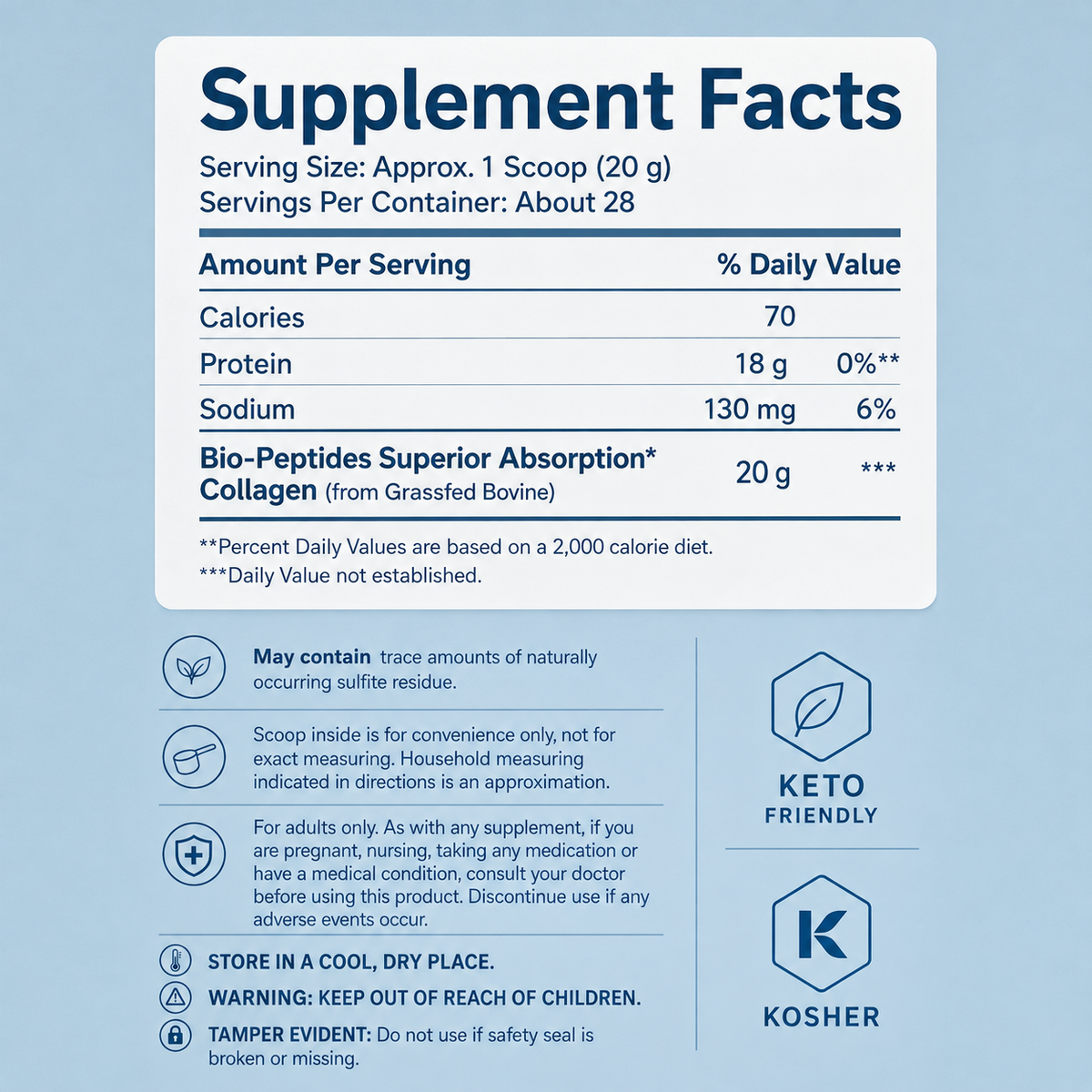 Collagen Bio-Peptides Protien